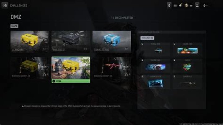 All DMZ Weapon Case Rewards in Season 2